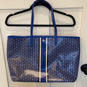 Tory Burch large Gemini Tote - royal link design